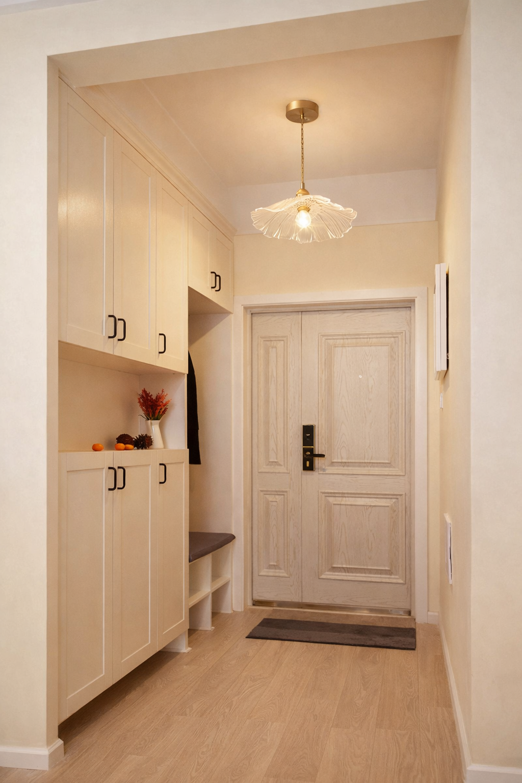 Fuchsia Pink Glass Pendant Light – Decorative Stained glass lights