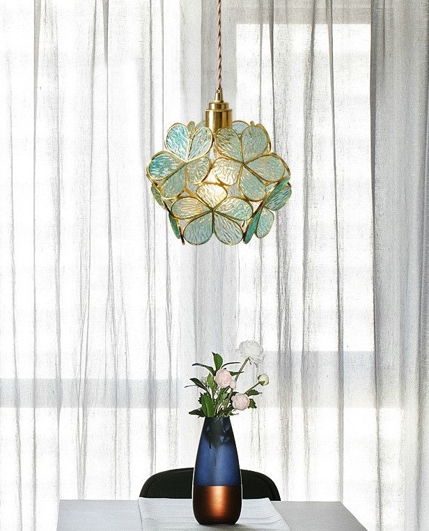 Enchanted Petals Mesmerizing Glass Flower pendant Lights