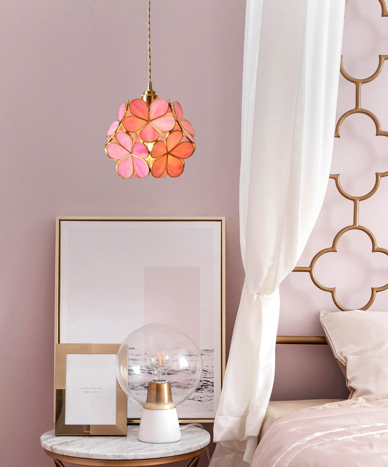 Enchanted Petals Mesmerizing Glass Flower pendant Lights