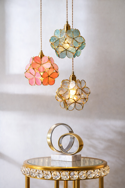 Luxury multicolor Glass  Chandelier lighting