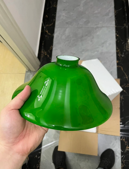 Vintage style  Green Glass pendant lights