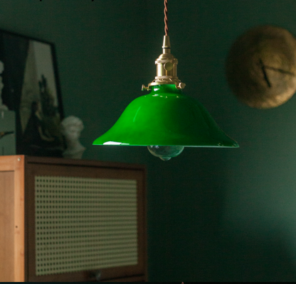 Wabi Sabi Green Glass pendant lights