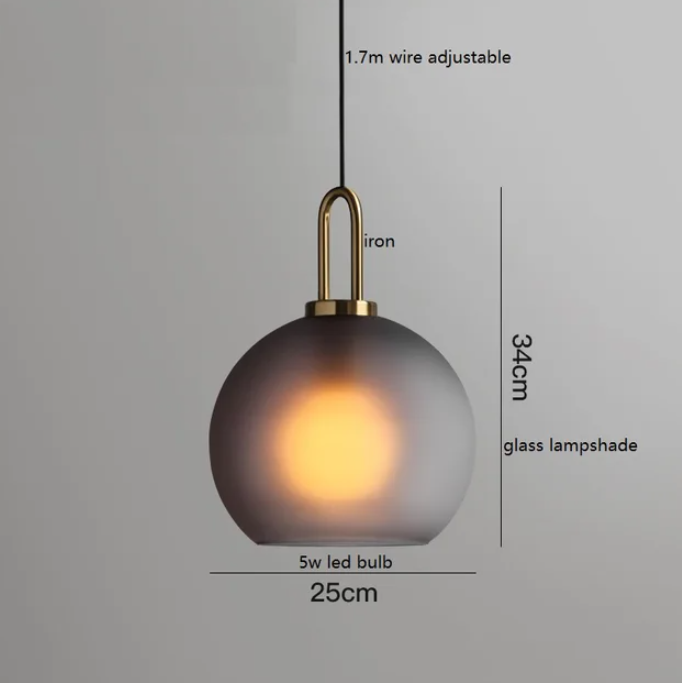 Ethereal Embers, Smoky Glass Pendant Lights, Gray lights