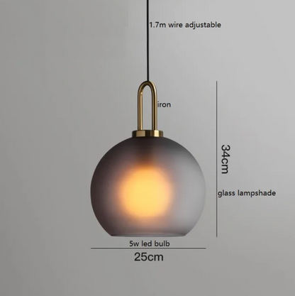 Ethereal Embers, Smoky Glass Pendant Lights, Gray lights