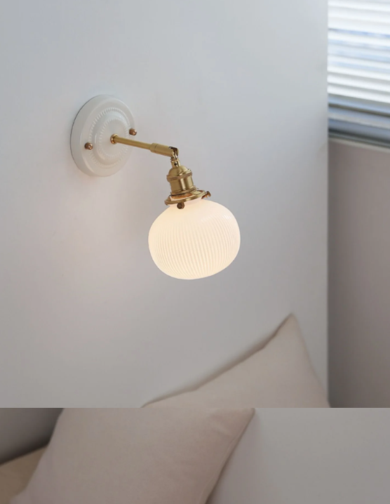 Nordic Ceramic Wall Lights/ Retro Unique Style Luminaires