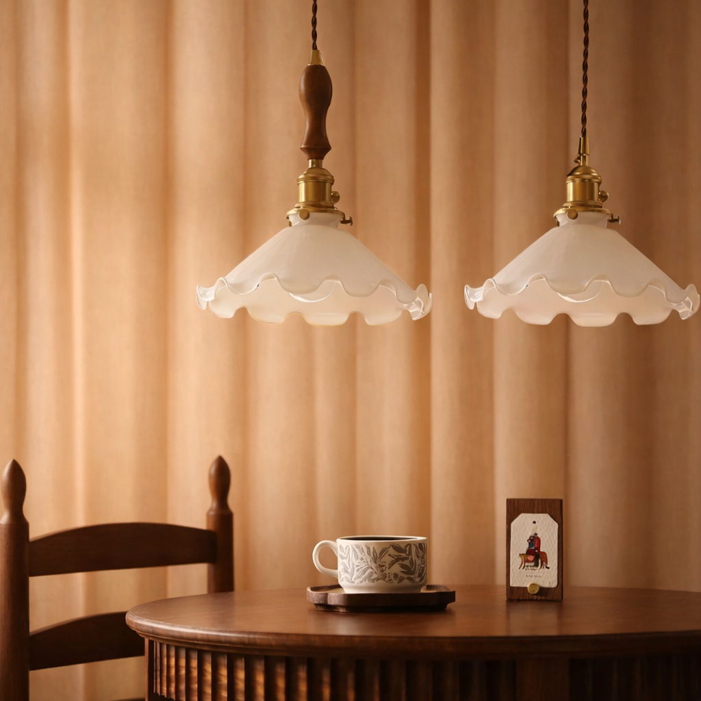 Modern White Opal Glass Ceiling Light - Mashal Designs