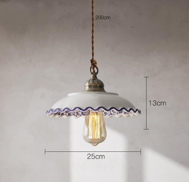 Loft Style Ceramic Pendant Light,  Kitchen Island Lights,