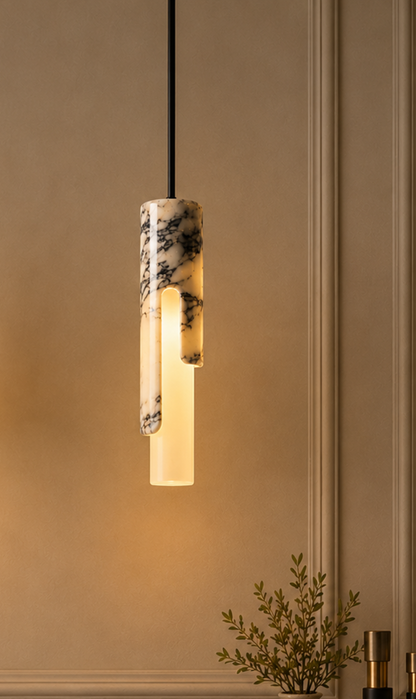 Luxury Modern Marble Pendant Light | Unique Handmade Lighting