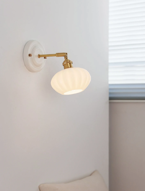 Nordic Ceramic Wall Lights/ Retro Unique Style Luminaires