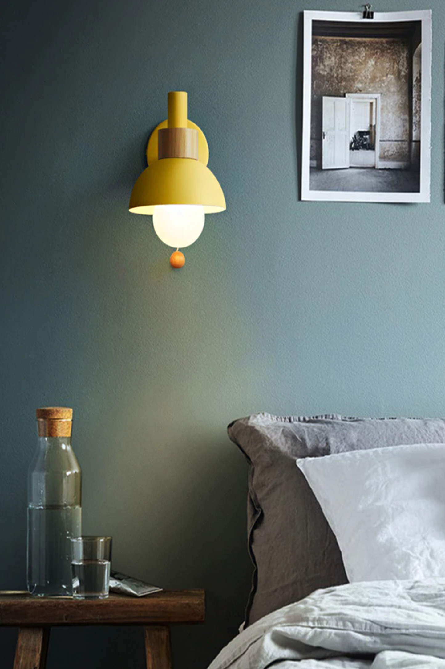 Multicolor Kid's Room Bedside wall sconce